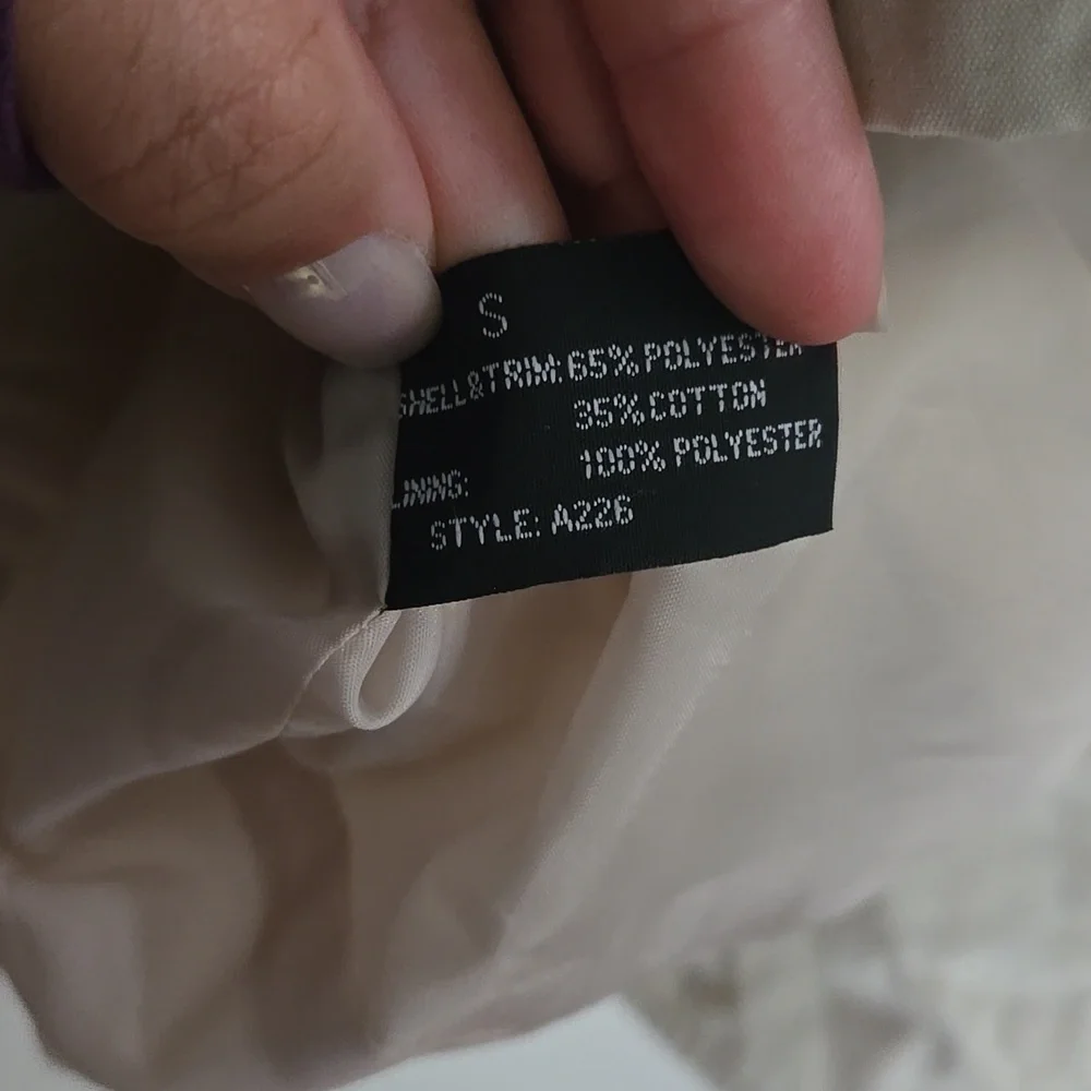 Vintage Ensign London Cream Coat Jacket - Picture 7 of 11